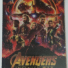 Avengers Infinity Wars Metal Art Plate-Marvel Avengers