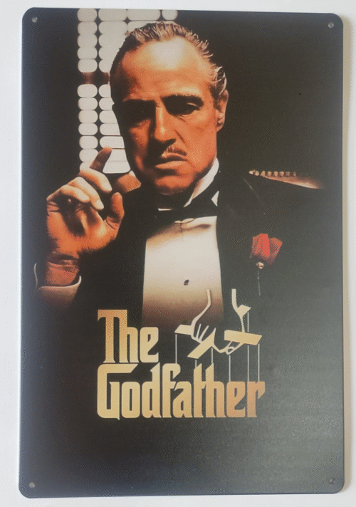 Metal Art Plate-El Padrino
