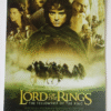 Metal Art Plate-El señor de los anillos