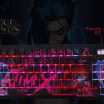 Teclado mecánico PRO Max JINX-League of Legends con pantalla GIF