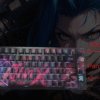 Teclado mecánico PRO JINX-League of Legends con pantalla GIF