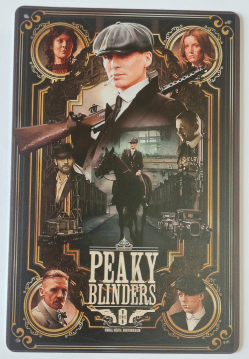 Metal Art Plate-Peaky Blinders