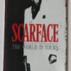Metal Art Plate-Scarface