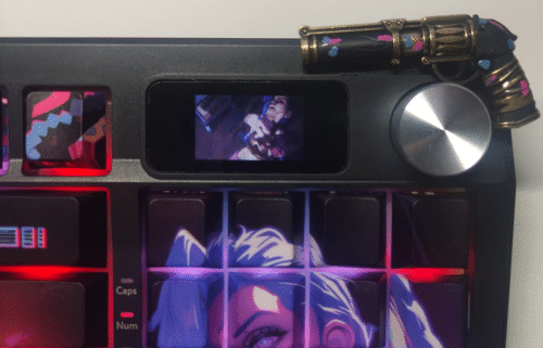 Teclado mecánico PRO Max JINX-League of Legends con pantalla GIF
