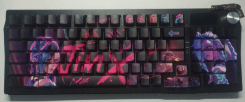 Teclado mecánico PRO Max JINX-League of Legends con pantalla GIF