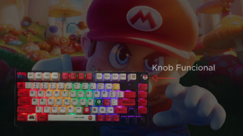 Teclado mecánico Advanced- Mario Bros
