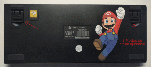 Teclado mecánico Advanced- Mario Bros