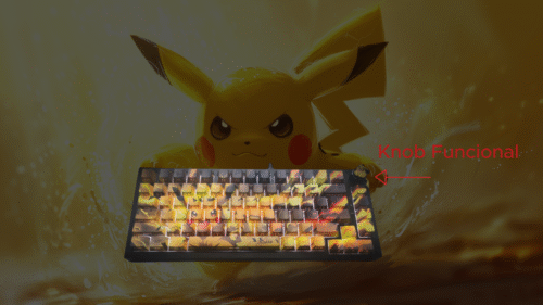 Teclado mecánico Advanced- PIKACHU-Pokemon
