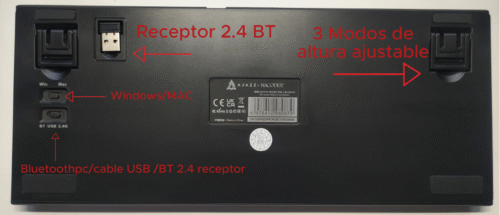 Teclado mecánico PRO LEE SIN-League of Legends con pantalla GIF y Macros