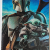 Metal Art Plate-The Mandalorian