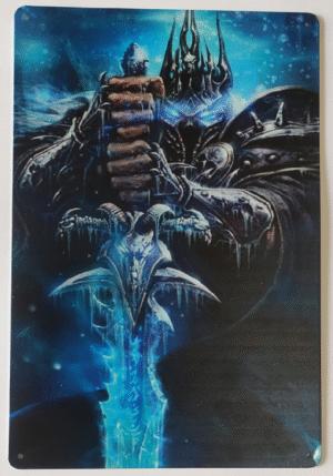 Metal Art Plate-World Of Warcraft