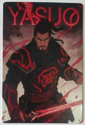 Metal Art Plate-League Of Legends