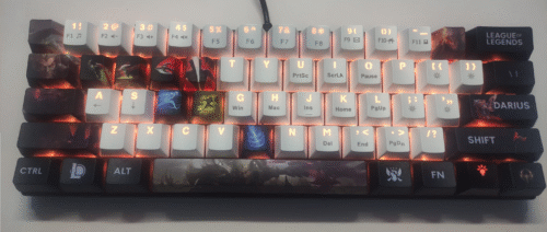 Teclado mecánico RGB Essential 61 - DARIUS League of legends