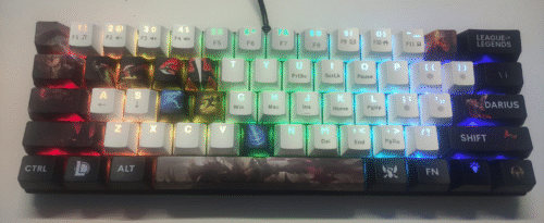 Teclado mecánico RGB Essential 61 - DARIUS League of legends
