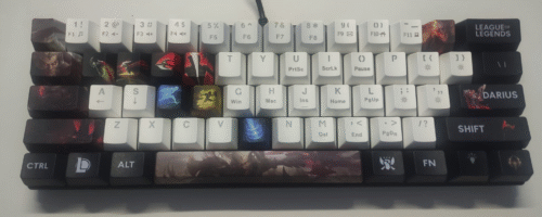 Teclado mecánico RGB Essential 61 - DARIUS League of legends