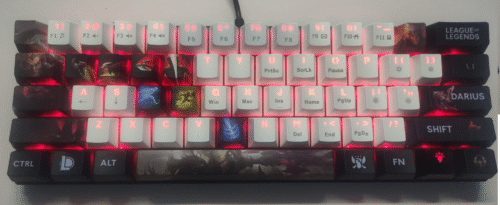 Teclado mecánico RGB Essential 61 - DARIUS League of legends