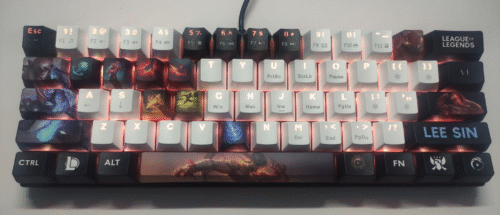 Teclado mecánico RGB Essential 61- LEE SIN League of legends