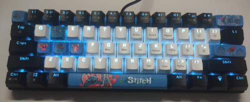 Teclado mecánico RGB Essential 61 - Stitch