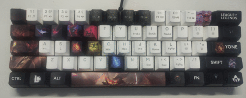 Teclado mecánico RGB Essential 61  - YONE League of legends