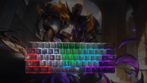 Teclado mecánico RGB Essential 63 - PYKE League of legends