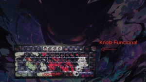 Teclado mecánico Advanced- Gengar-Pokemon