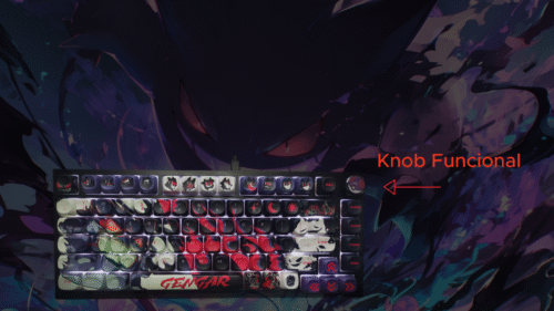 Teclado mecánico Advanced- Gengar-Pokemon