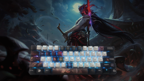 Teclado mecánico RGB Essential 61  - YONE League of legends