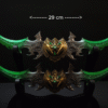 Warglaives of Azzinoth 29CM- ILLIDAN World of Warcraft ( 2X Warglaives )