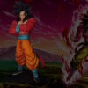 Figura Goku super saiyan 4 Dual mode - Dragon Ball