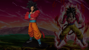 Figura Goku super saiyan 4 Dual mode - Dragon Ball