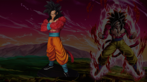 Figura Goku super saiyan 4 Dual mode - Dragon Ball