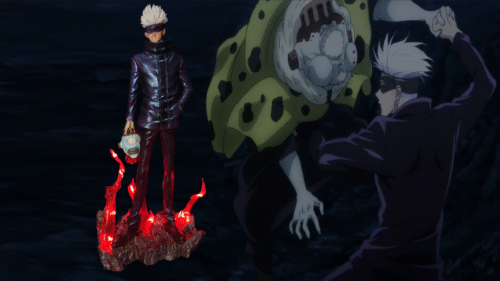 Figura Gojo Dual mode con sistema FDS y Alumbrado-Jujutsu Kaisen