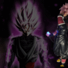 Figura Goku Black Super Saiyan con sistema FDS - Dragon Ball