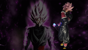 Figura Goku Black Super Saiyan con sistema FDS - Dragon Ball