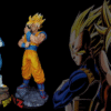 Figuras Super Saiyans Goku y Vegeta-Dragon Ball