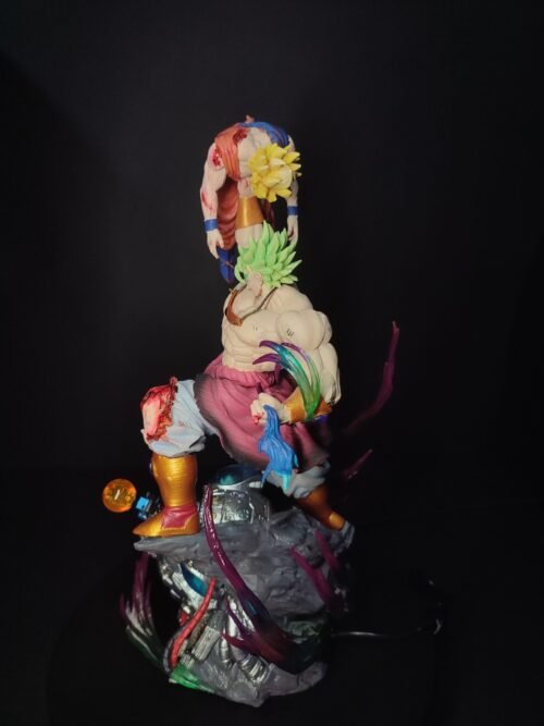 Figura Broly-Goku con sistema FDS-Dragon Ball