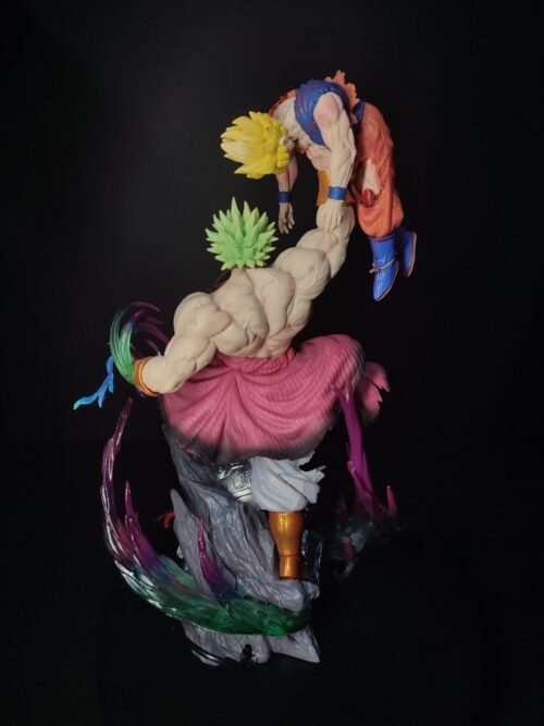 Figura Broly-Goku con sistema FDS-Dragon Ball
