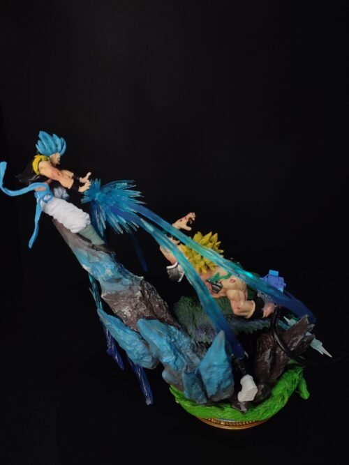 Figura Broly vs Gogeta Blue con sistema FDS - Dragon Ball