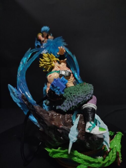 Figura Broly vs Gogeta Blue con sistema FDS - Dragon Ball