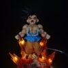 Figura Goku transformación Gold Ozaru con Alumbrado Led-Dragon Ball
