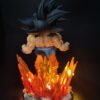 Figura Goku transformación Gold Ozaru con Alumbrado Led-Dragon Ball