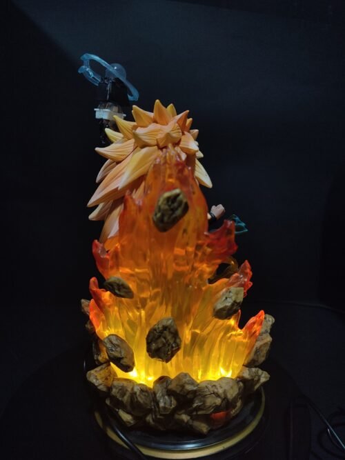 Figura Gotenks super saiyan 3 con sistema FDS y Alumbrado-Dragon Ball
