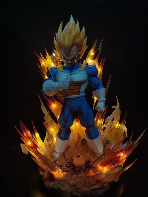 Figura Vegeta con sistema FDS y alumbrado - Dragon Ball