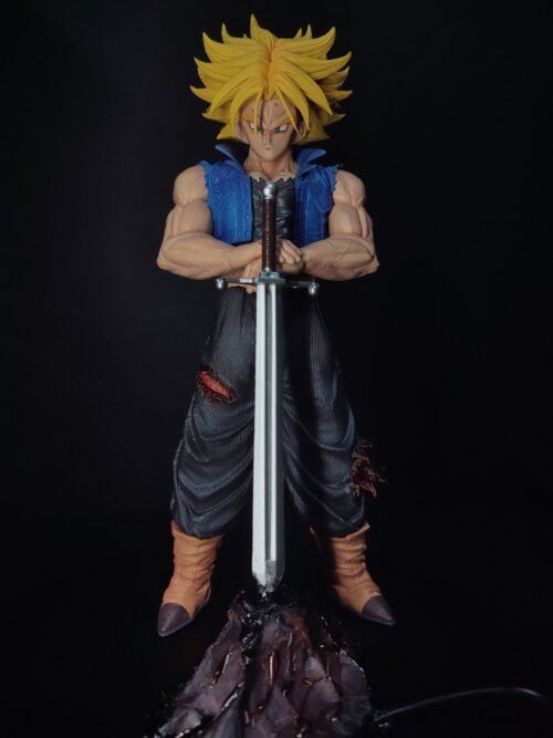 Figura Trunks del futuro con sistema FDS - Dragon Ball