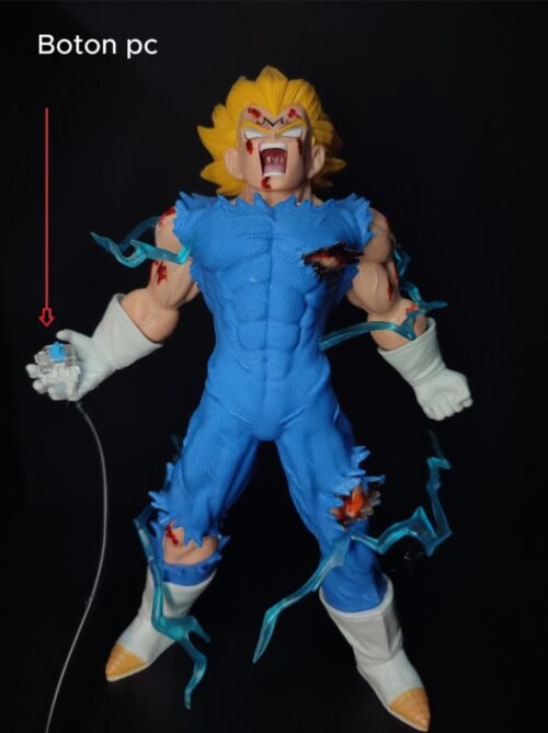 Figura Majin Vegeta con sistema FDS - Dragon Ball