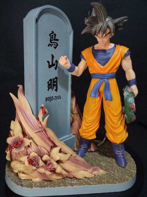 Figura Goku homenaje Akira Toriyama con Alumbrado Led-Dragon Ball