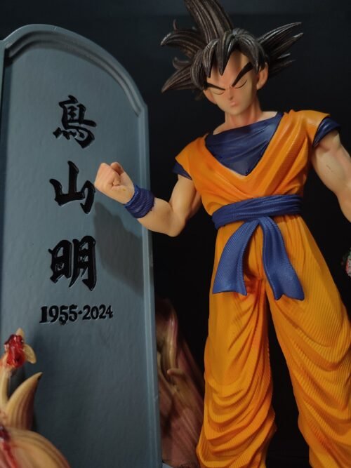 Figura Goku homenaje Akira Toriyama con Alumbrado Led-Dragon Ball