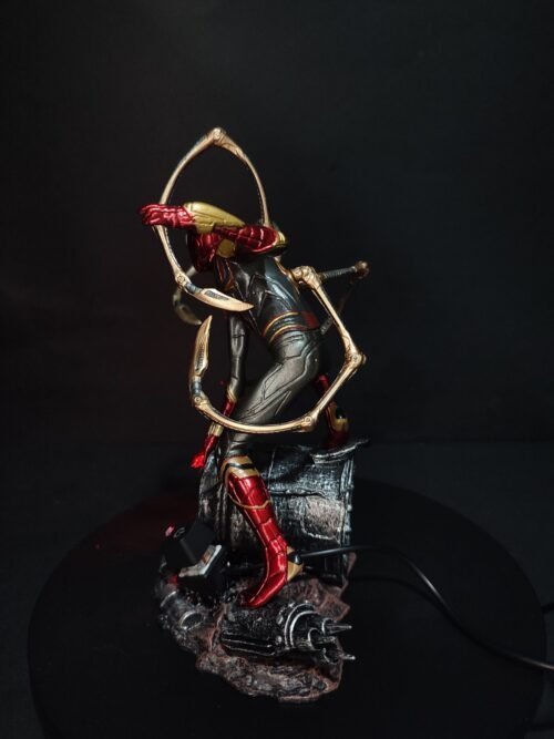 Figura Iron Spiderman  sistema FDS  y Alumbrado Led-Dragon Ball