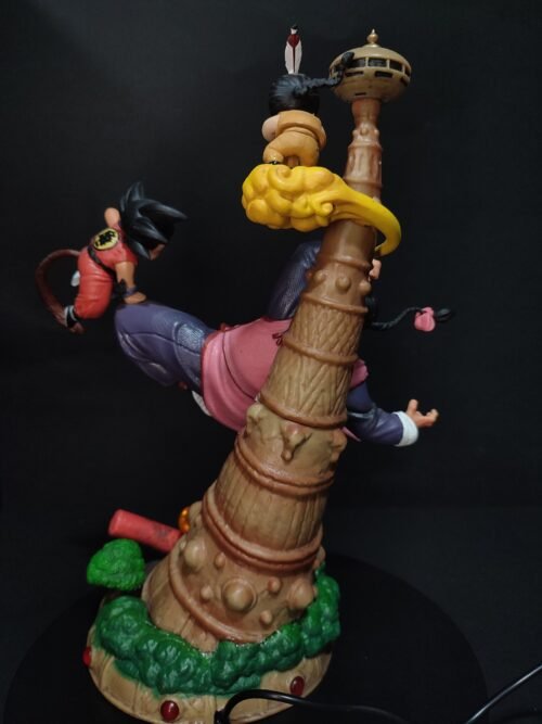 Figura Goku vs Tao Pai Pai con sistema FDS - Dragon Ball