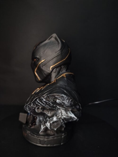 Figura busto de Black Panther con sistema FDS - Marvel